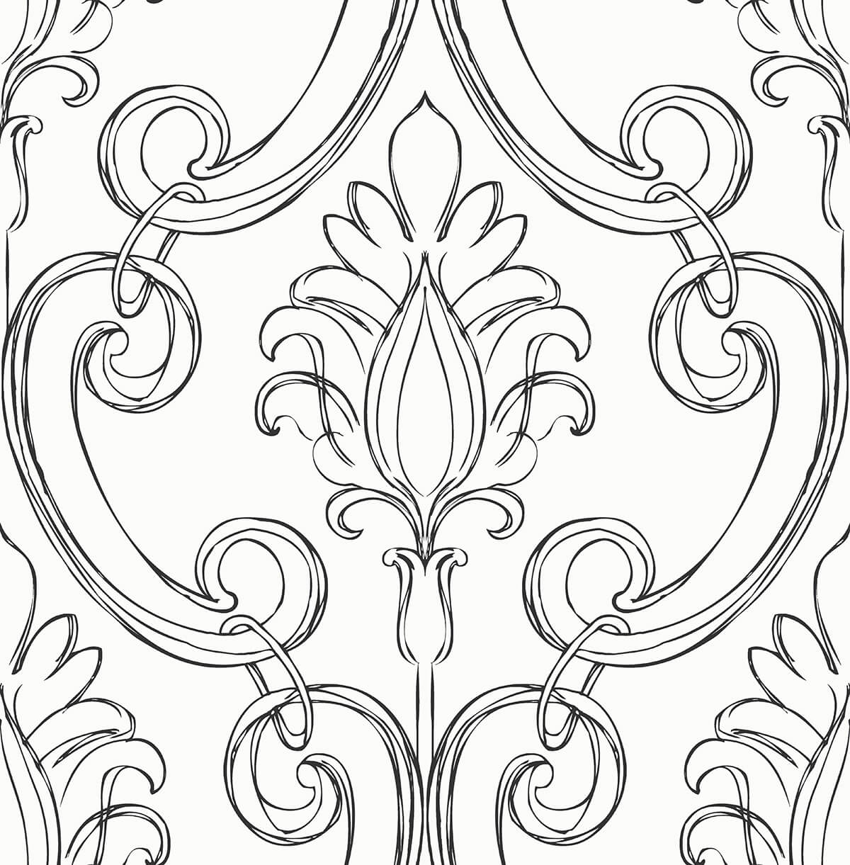 Sketched-Damask-NextWall-Peel-&-Stick-NW39400