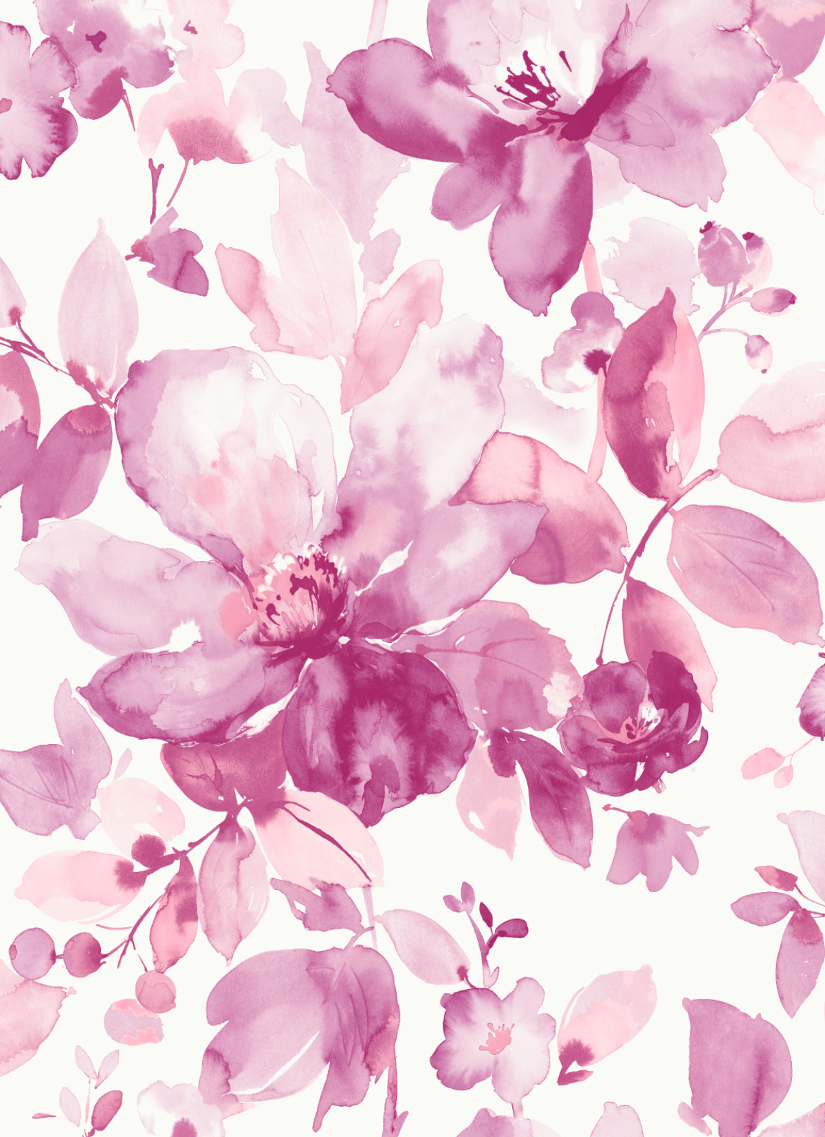 Watercolor-Flower-NextWall-Peel-&-Stick-NW47801