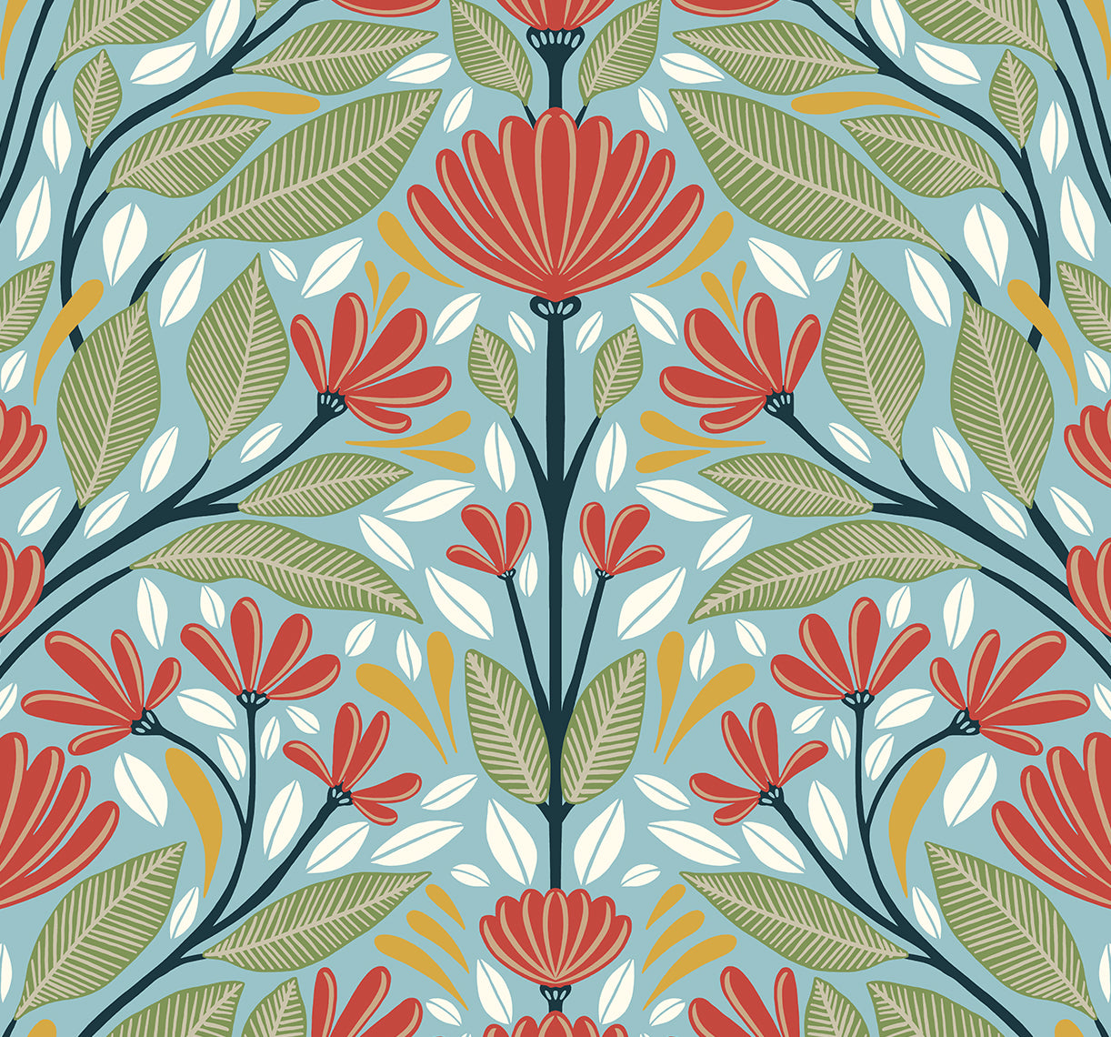 Shalin-Folk-Floral-NextWall-Peel-&-Stick-NW50802