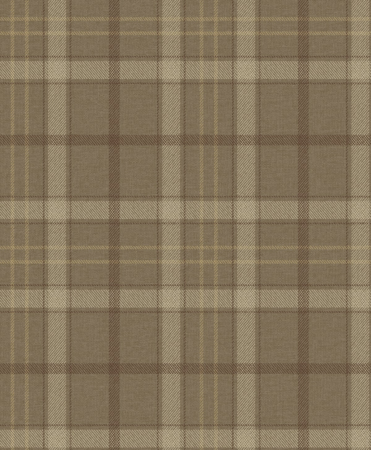 NextWall NextWall Peel & Stick Tailor Plaid Plaid Traditional Brown Matte - NW54316