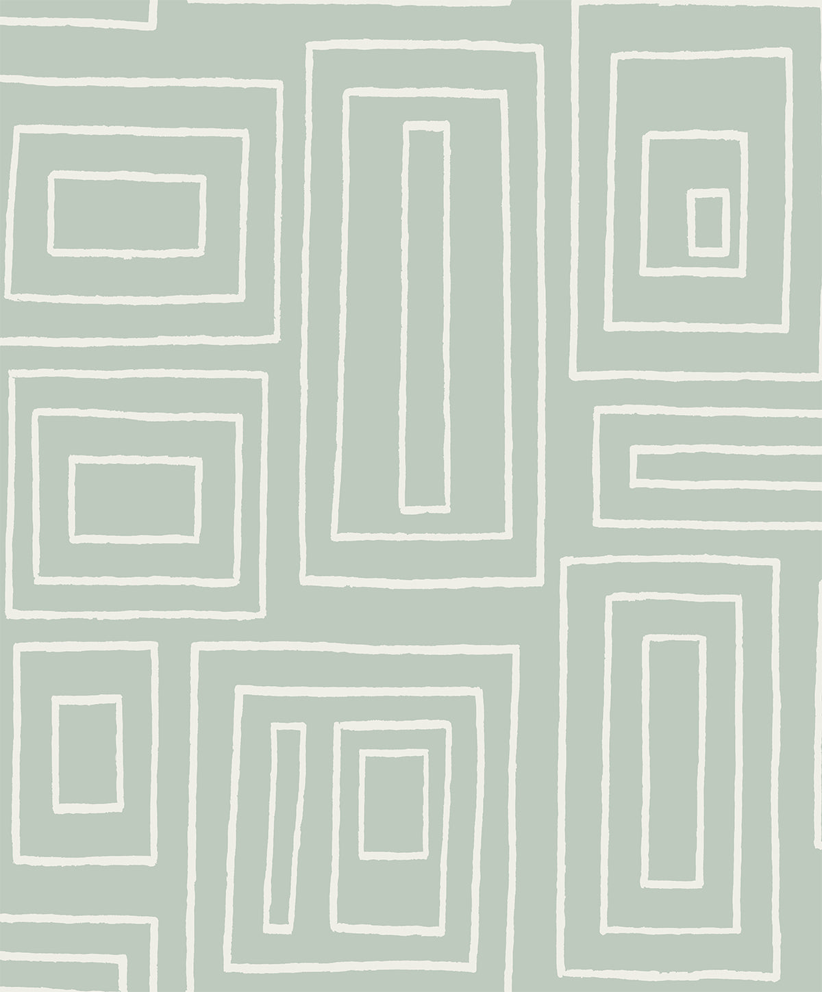 NextWall NextWall Peel & Stick Rectangle Geo Geometric Contemporary Green Matte - NW56604