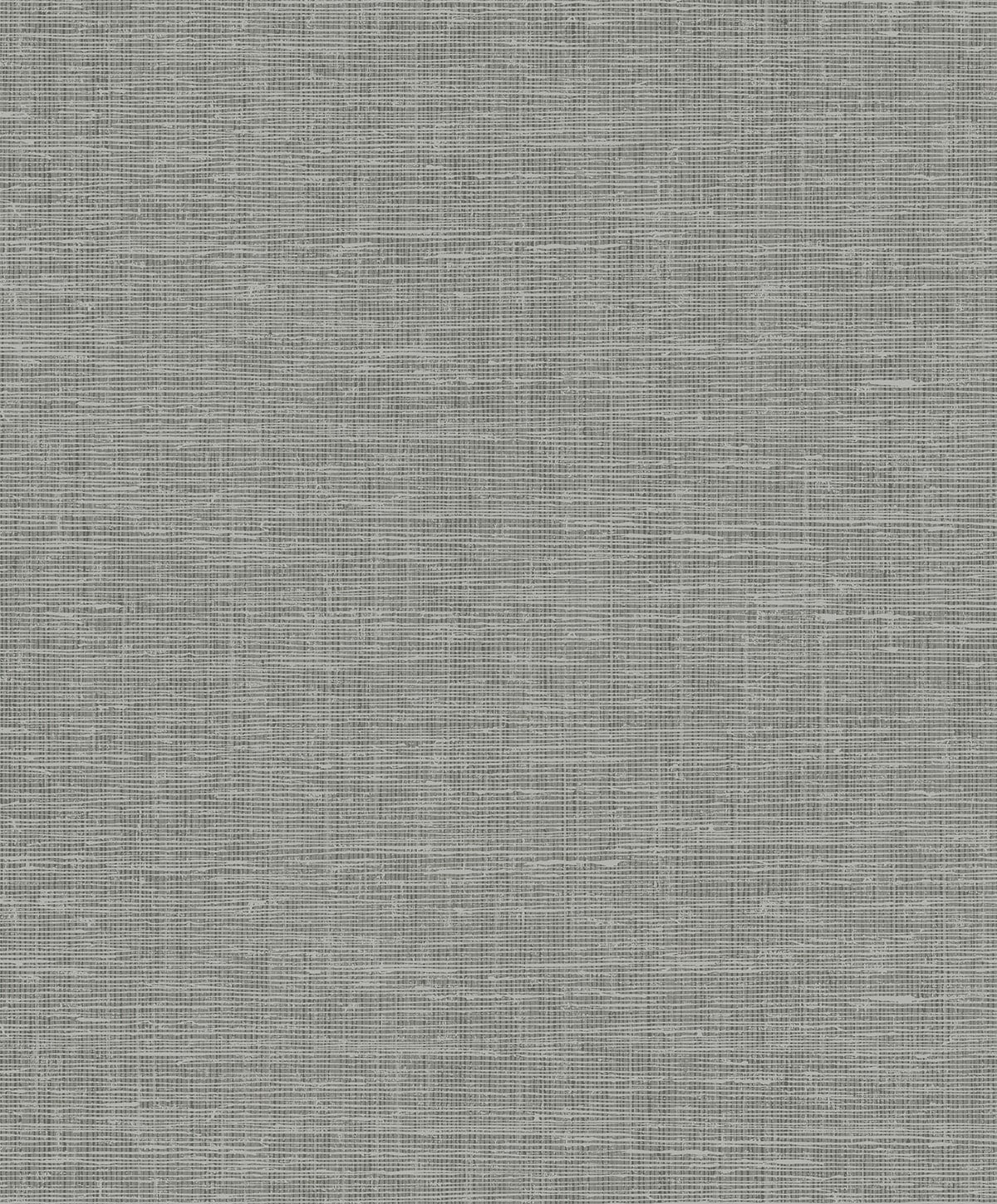 NextWall NextWall Peel & Stick Silas Faux Linen Faux Contemporary Grey Matte - NW57808