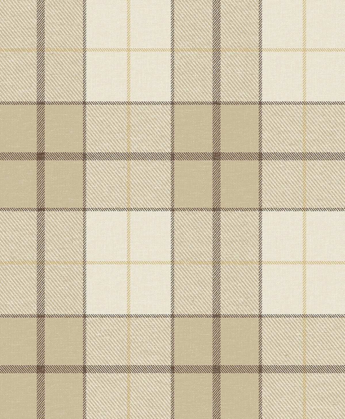 NextWall NextWall Peel & Stick Altarinda Plaid Plaid Traditional Beige - NW58105