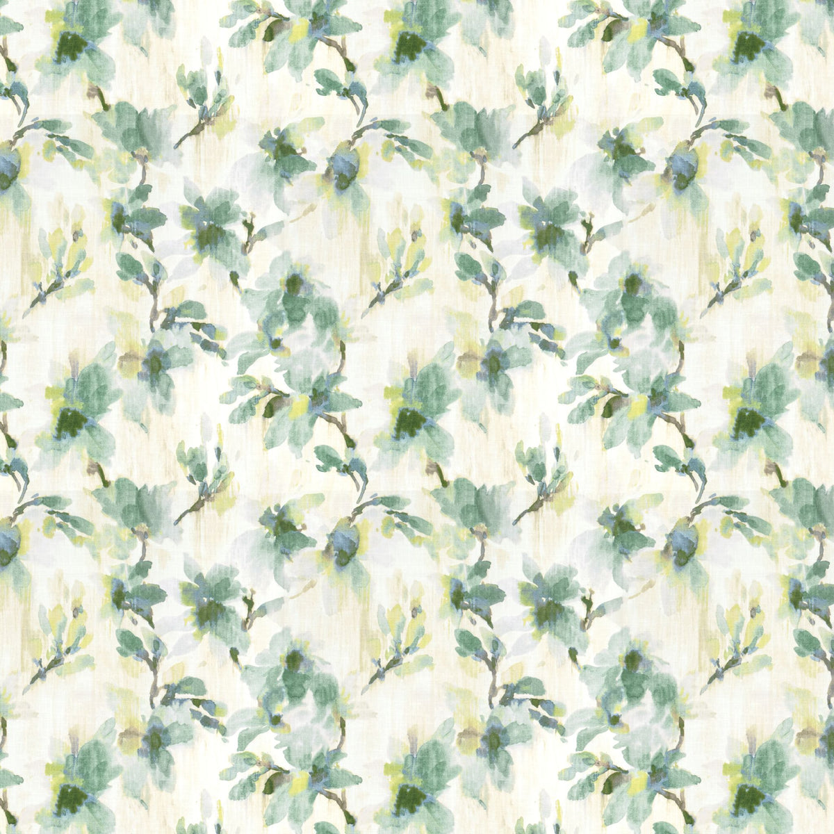STOUT TEXTILES MULTIPURPOSE,PRINT TRANSITIONAL,, FLORAL SEAFOAM,SEAMIST - OBEL-1