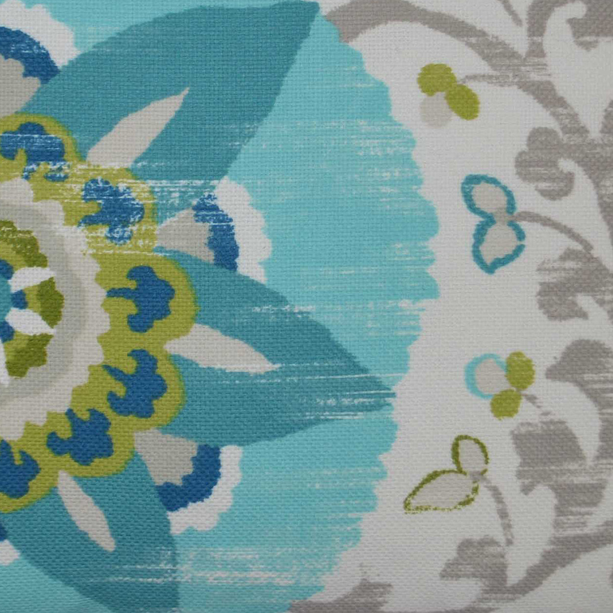 D.V. KAP HOME 22" x 22" Outdoor Silsila Pillow - Turquoise - OD-120-T-2222