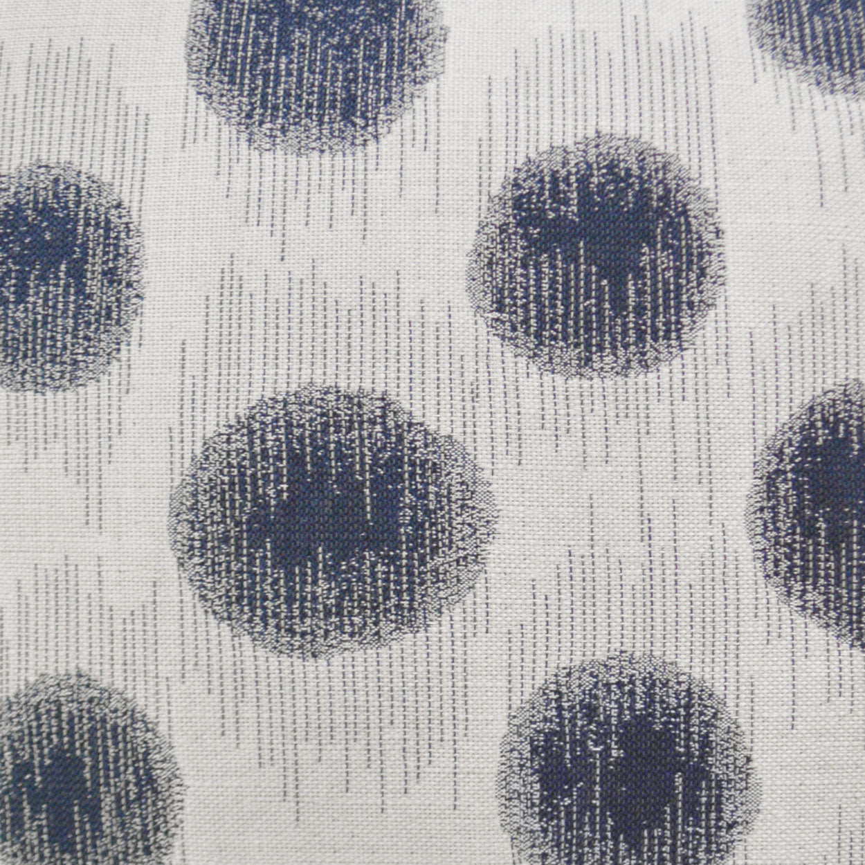 D.V. KAP HOME 22" x 22" Outdoor Sumatra Dot Pillow - Indigo Ikat - OD-253-I-2222