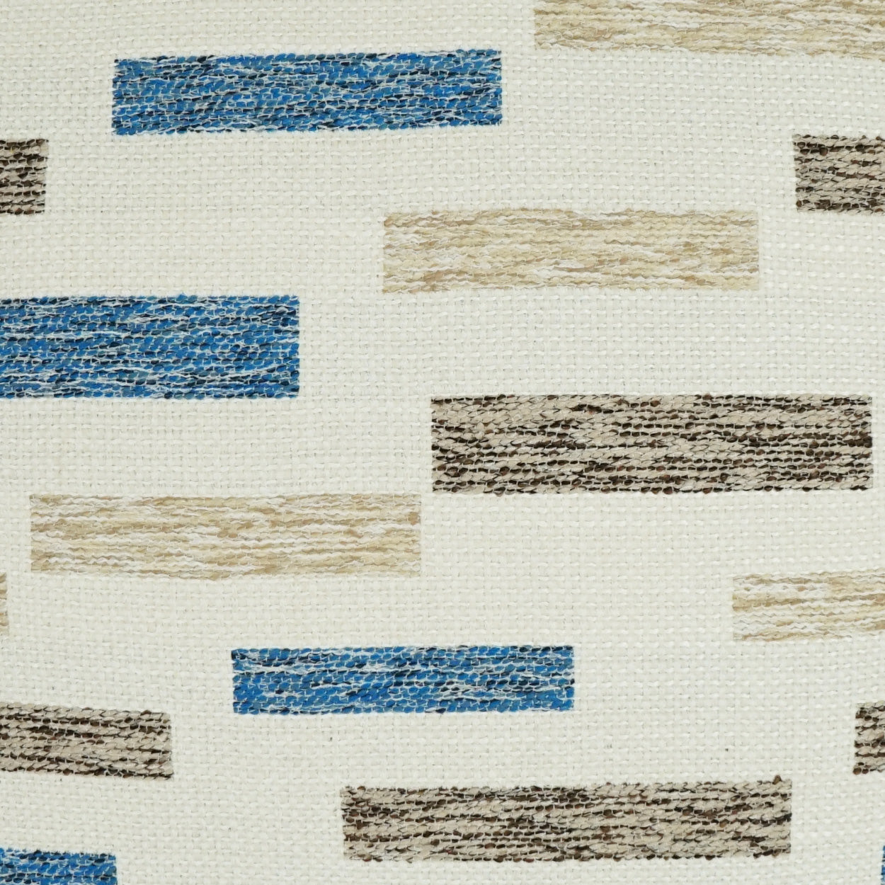 D.V. KAP HOME 22" x 22" Outdoor Blockweave Pillow - Blue - OD-334-B-2222