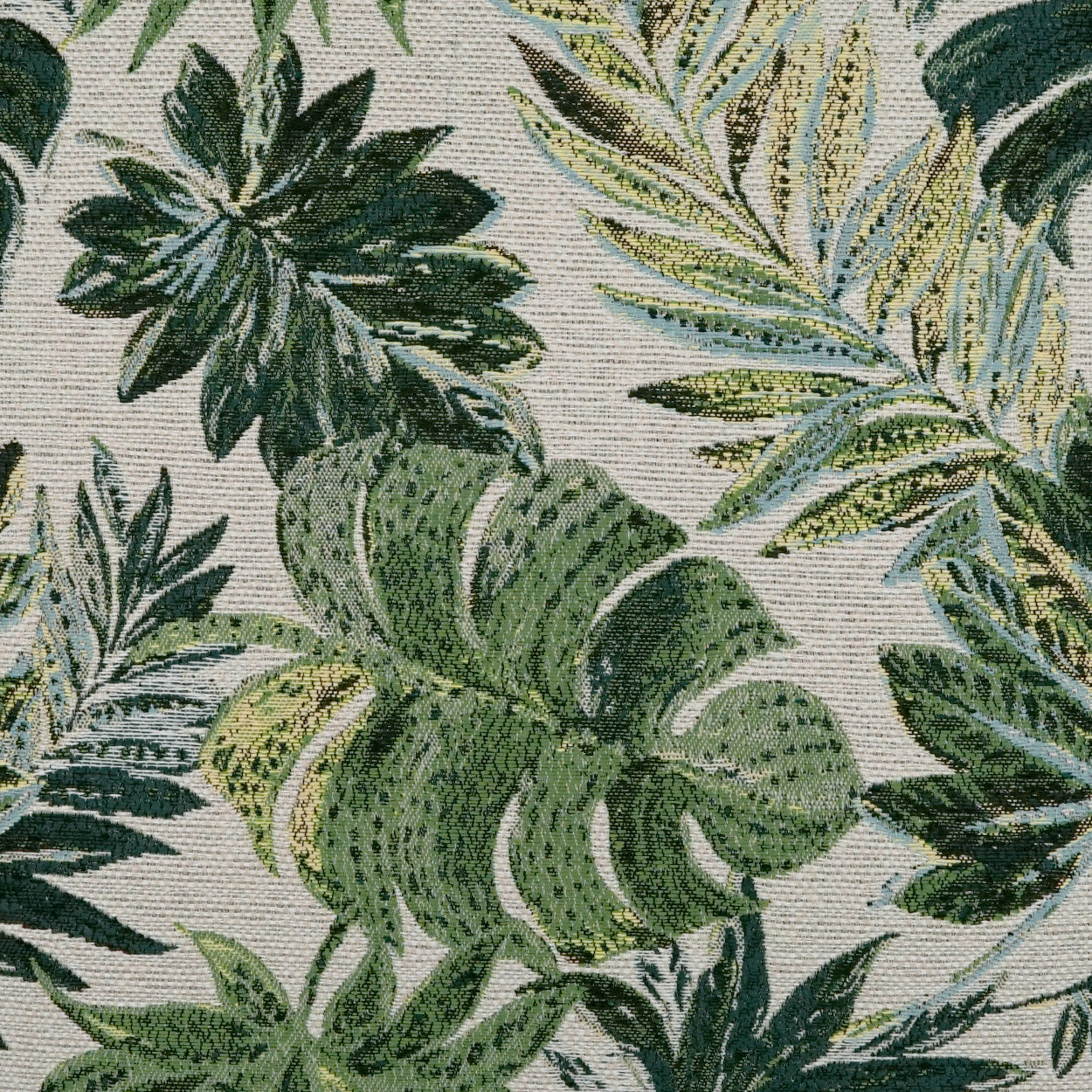 D.V. KAP HOME 22" x 22" Outdoor Rain Forest Pillow - Green Floral - OD-432-G-2222