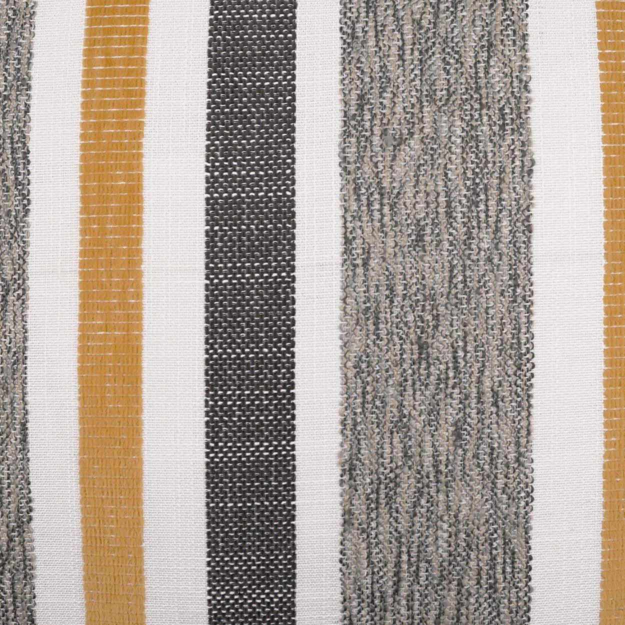 D.V. KAP HOME 22" x 22" Outdoor Skandia Pillow - Gold Stripes, Transitional - OD-444-G-2222