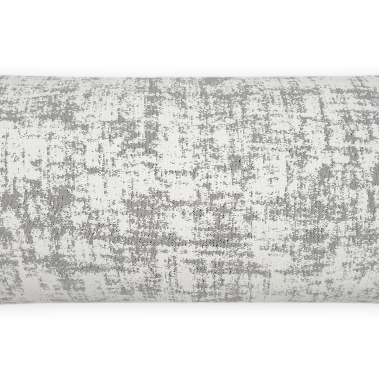 D.V. KAP HOME 12" x 24" Outdoor Bluff Lumbar Pillow - Grey Textured, Transitional, Abstract - OD-449-G-1224