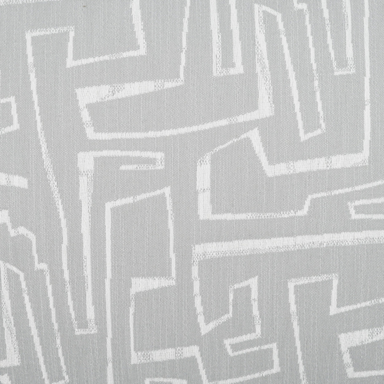 D.V. KAP HOME 22" x 22" Outdoor Theon Pillow - Grey Modern, Abstract, Geometric - OD-450-G-2222