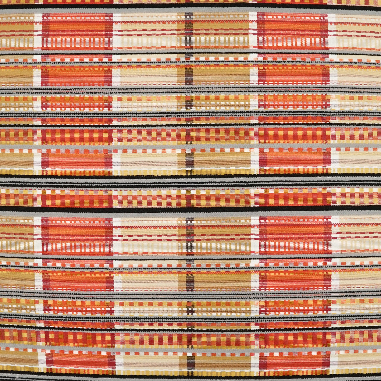 D.V. KAP HOME 22" x 22" Outdoor Conch Pillow - Adobe Plaid - Check, Western Chic - OD-463-A-2222