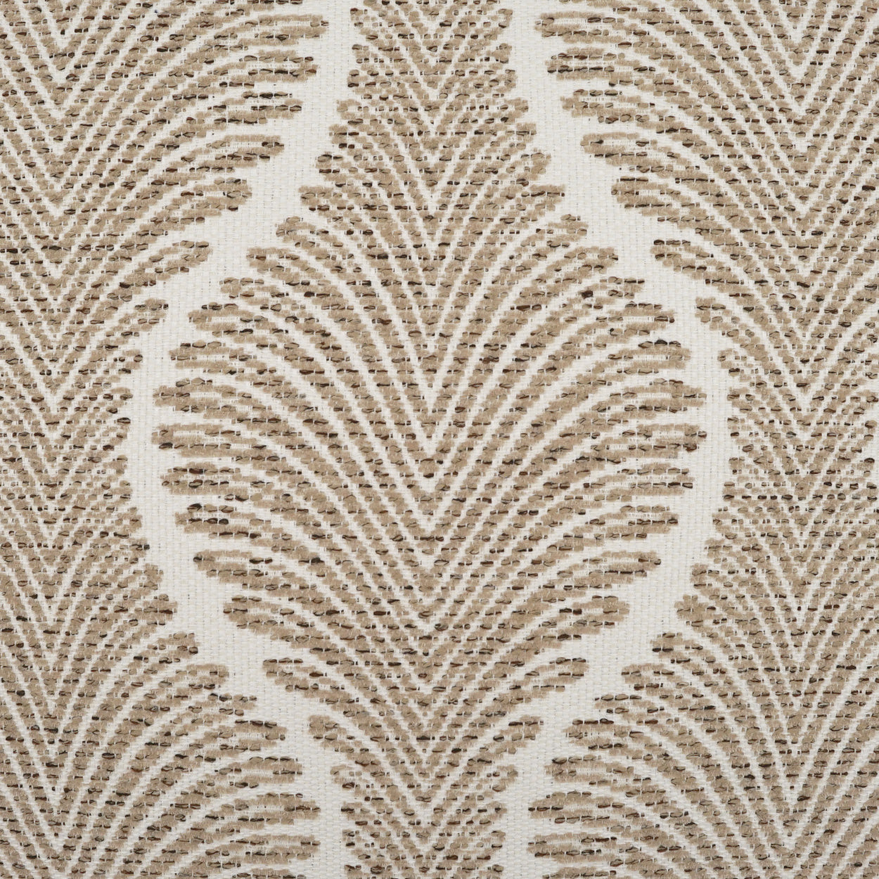 Palmyra Taupe Decorative Pillow 22” x 22” for indoor and outdoor use, featuring a textured taupe pattern. Durable, weather-resistant, and stylish, perfect for sofas, beds, accent chairs, patios, or outdoor seating. Adds comfort, elegance, and versatility to modern, transitional, and contemporary décor.