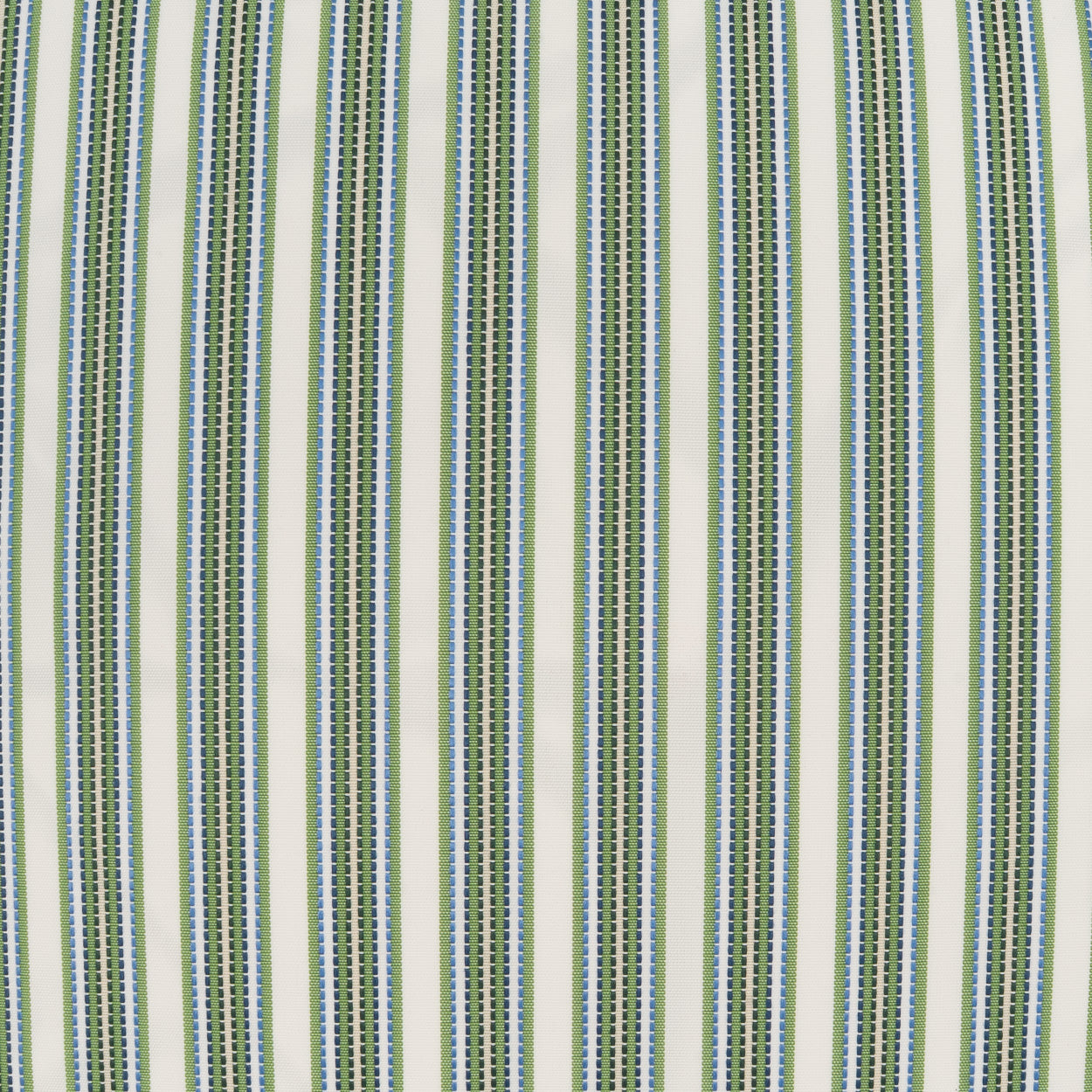 D.V. KAP HOME 22" x 22" Outdoor Pendle Pillow - Green Stripes - OD-579-G-2222