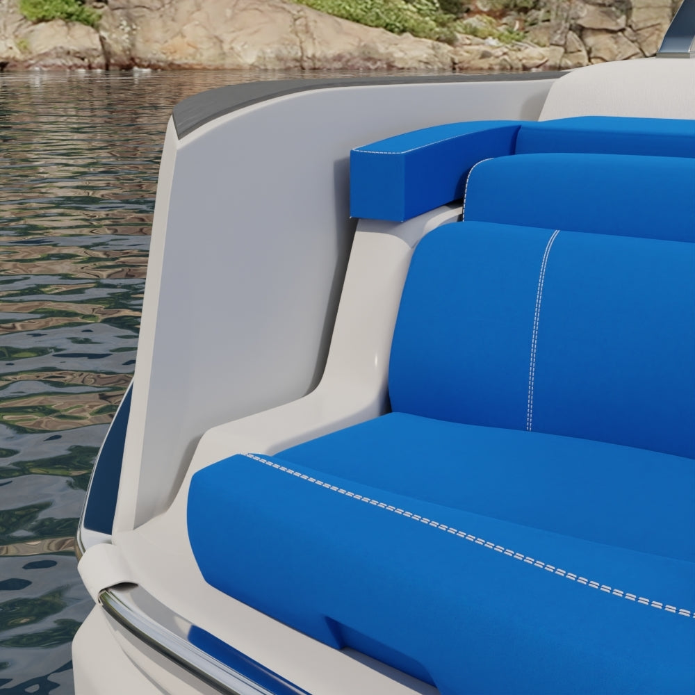 NICHOLASJOHN INC NJ-OASIS Blue Solid Fabric - NJ25-2457