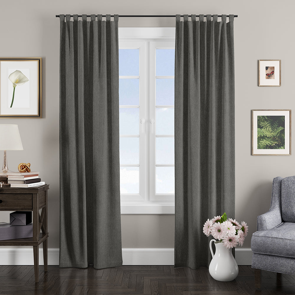 NICHOLASJOHN INC NJ-ELEMENT Charcoal Solid,Texture Fabric - NJ25-2502