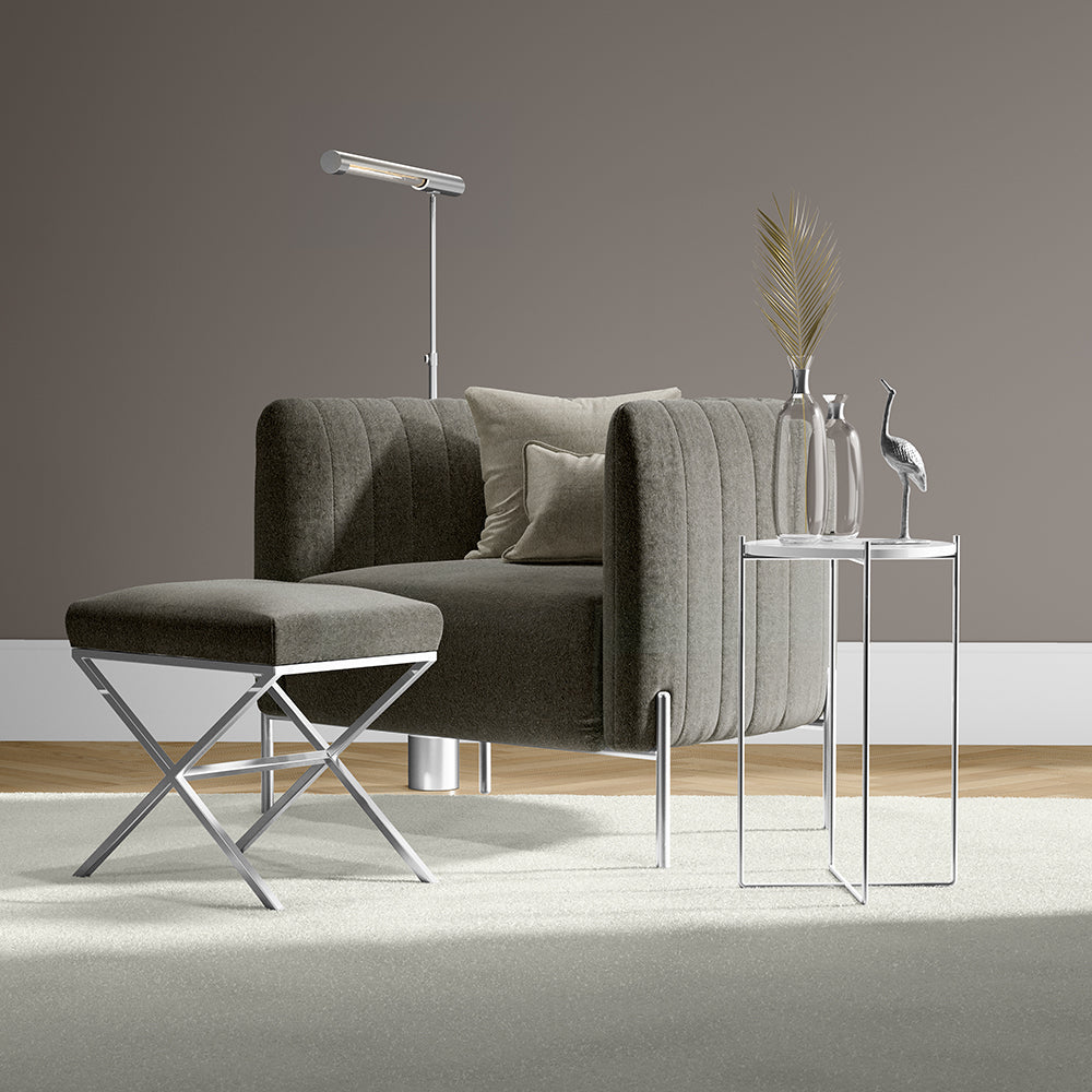 NICHOLASJOHN INC NJ-IRENE Zinc Solid Fabric - NJ25-2516