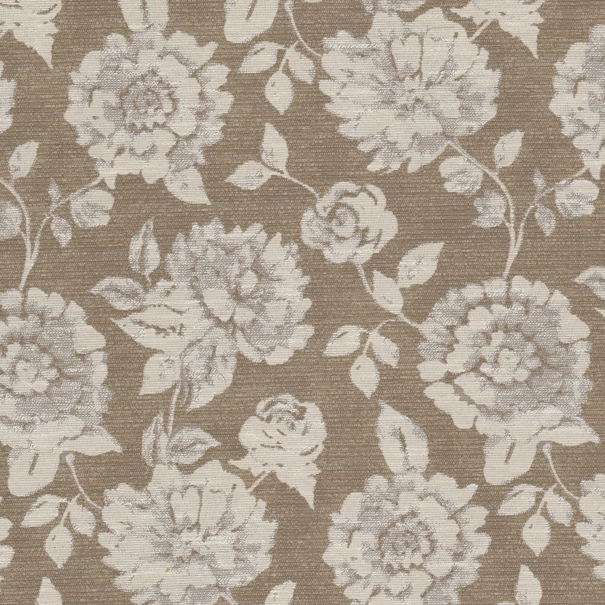 STOUT TEXTILES UPHOLSTERY,WOVENS TRADITIONAL, FLORAL BRASS - OSAK-1