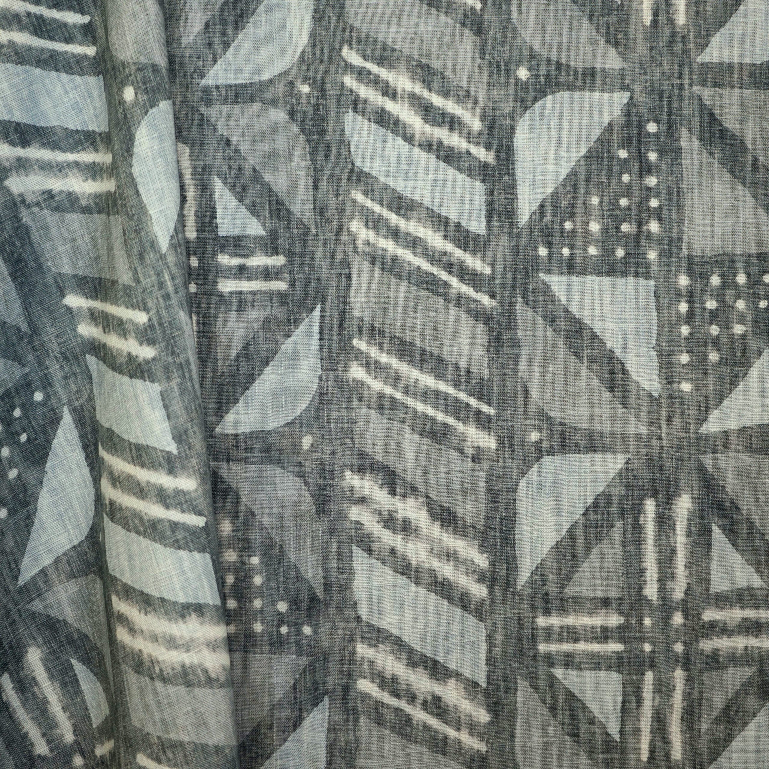 JF Fabrics JF Studio OSAKA 64 Fabric Shibori Blue, Light Blue