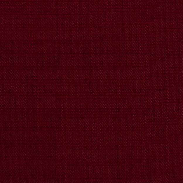 Dark burgundy woven fabric swatch with subtle texture; versatile for upholstery or apparel.