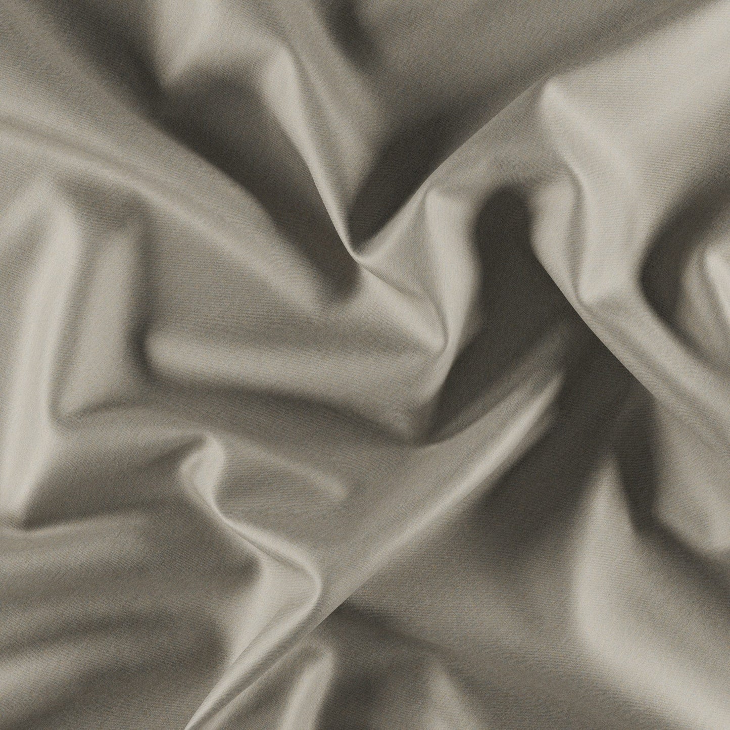 Beige draped fabric with soft folds and subtle shadows.