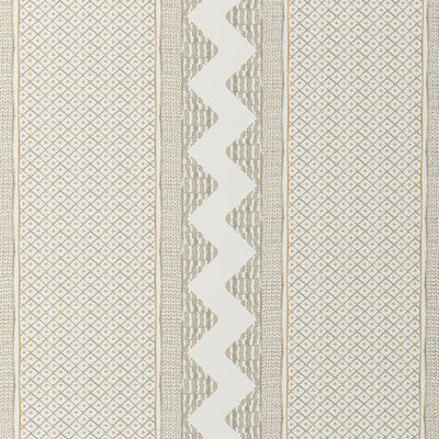 LEE JOFA OUTLET WHITAKER PAPER PRINT--GLOBAL-STRIPES GREY/SAND - P2020102.1611.0 (Discontinued Pattern)