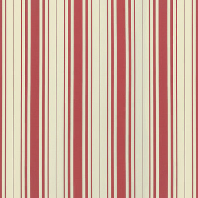 LEE JOFA OUTLET BALDWIN STRIPE WP PRINT---STRIPES POPPY - P2022100.19.0 (DISCONTINUED PATTERN)