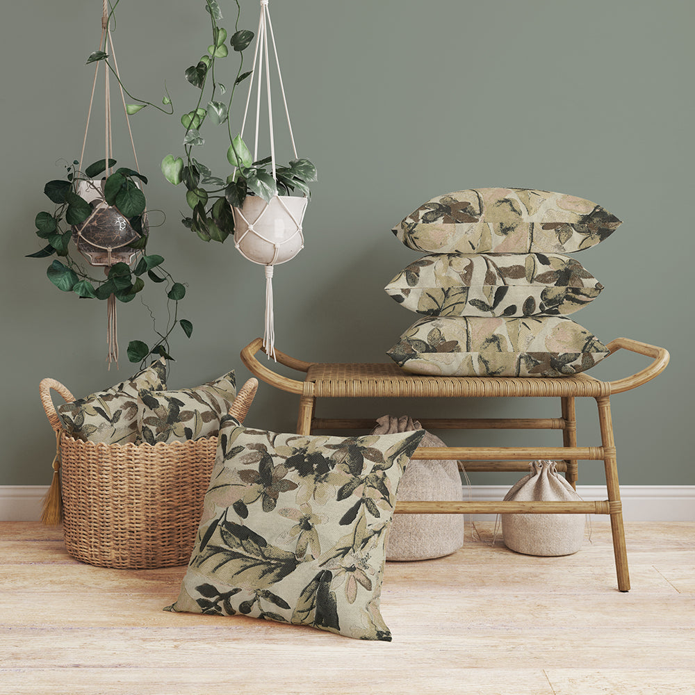 NICHOLASJOHN INC NJ-PALATE Champagne Botanical Fabric - NJ25-2571