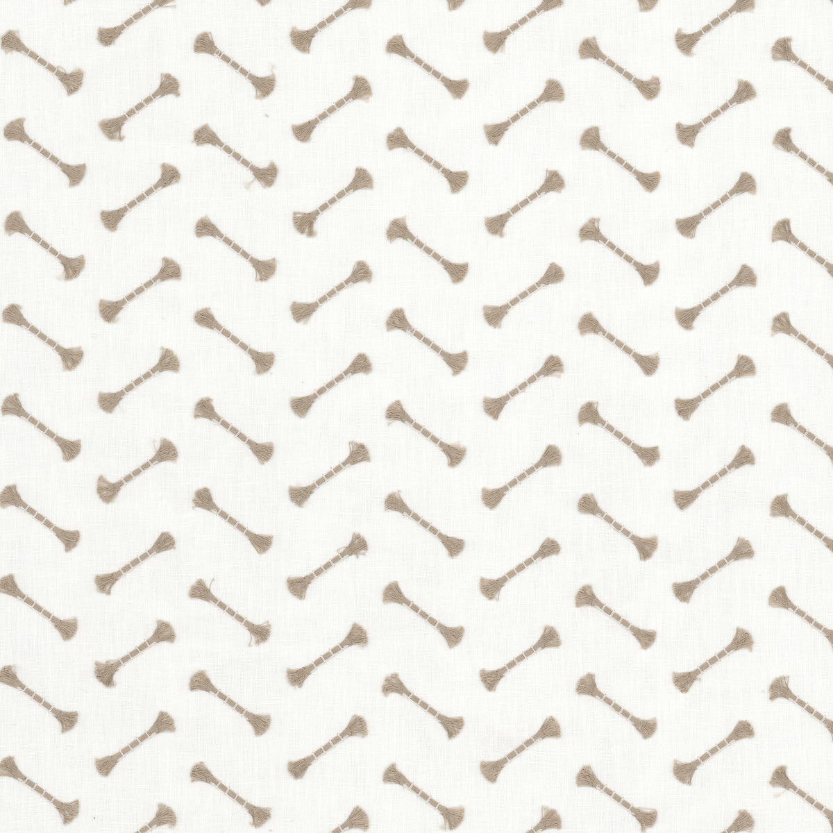 STOUT TEXTILES MULTIPURPOSE,EMBROIDERIES TRANSITIONAL,, NOVELTY TAUPE - PANO-1