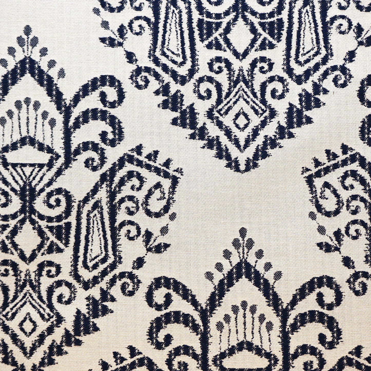 JF Fabrics Crypton Home PARIS 67 Fabric Transitional,Contemporary,Ikat Blue Jacquard - 5729767 J6831