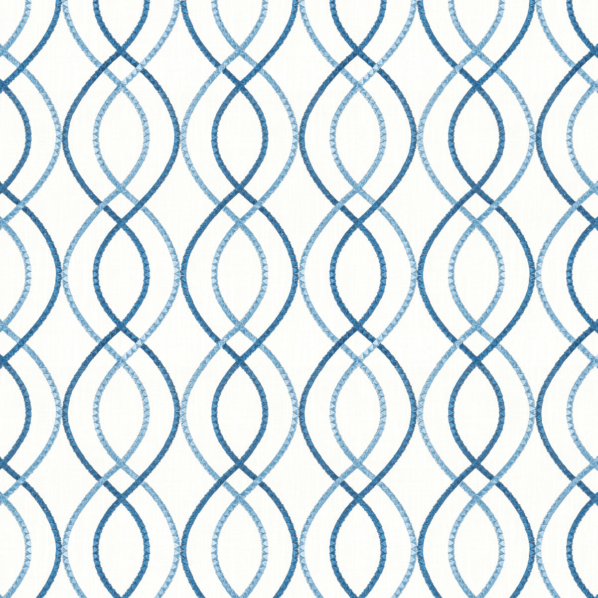 STOUT TEXTILES MULTIPURPOSE,EMBROIDERIES TRADITIONAL, OGEE DRESDEN,SLATE - PLAC-1