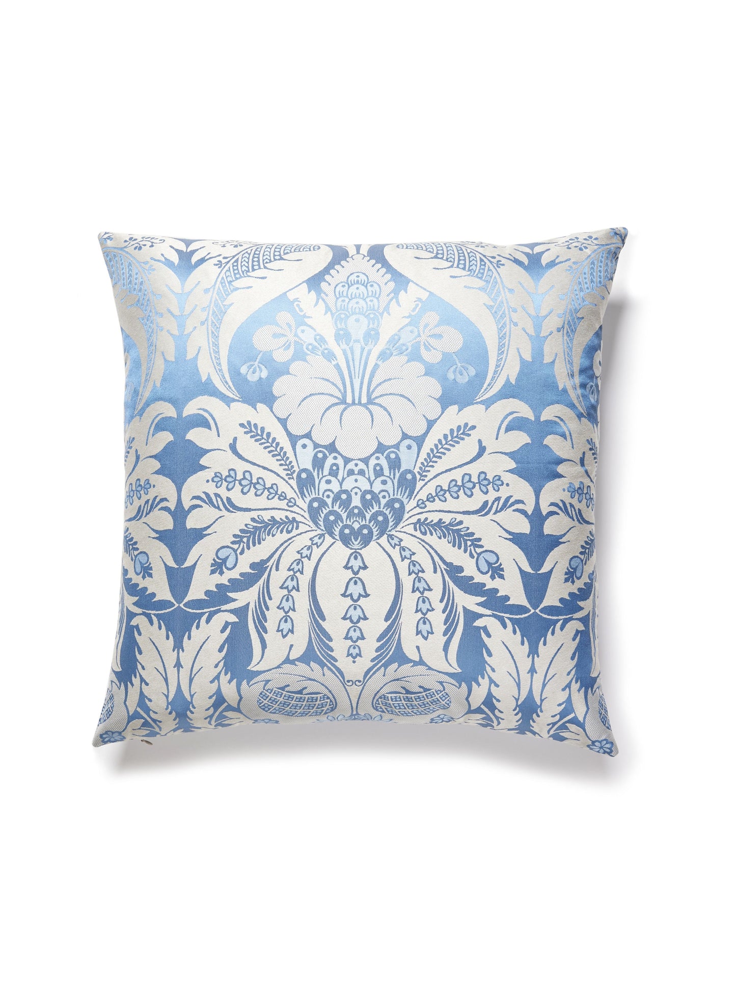 SCALAMANDRE PILLOWS DAMASK SQUARE - PQ 0002SDDK1865 NEW SKU # PQSDDK18650002