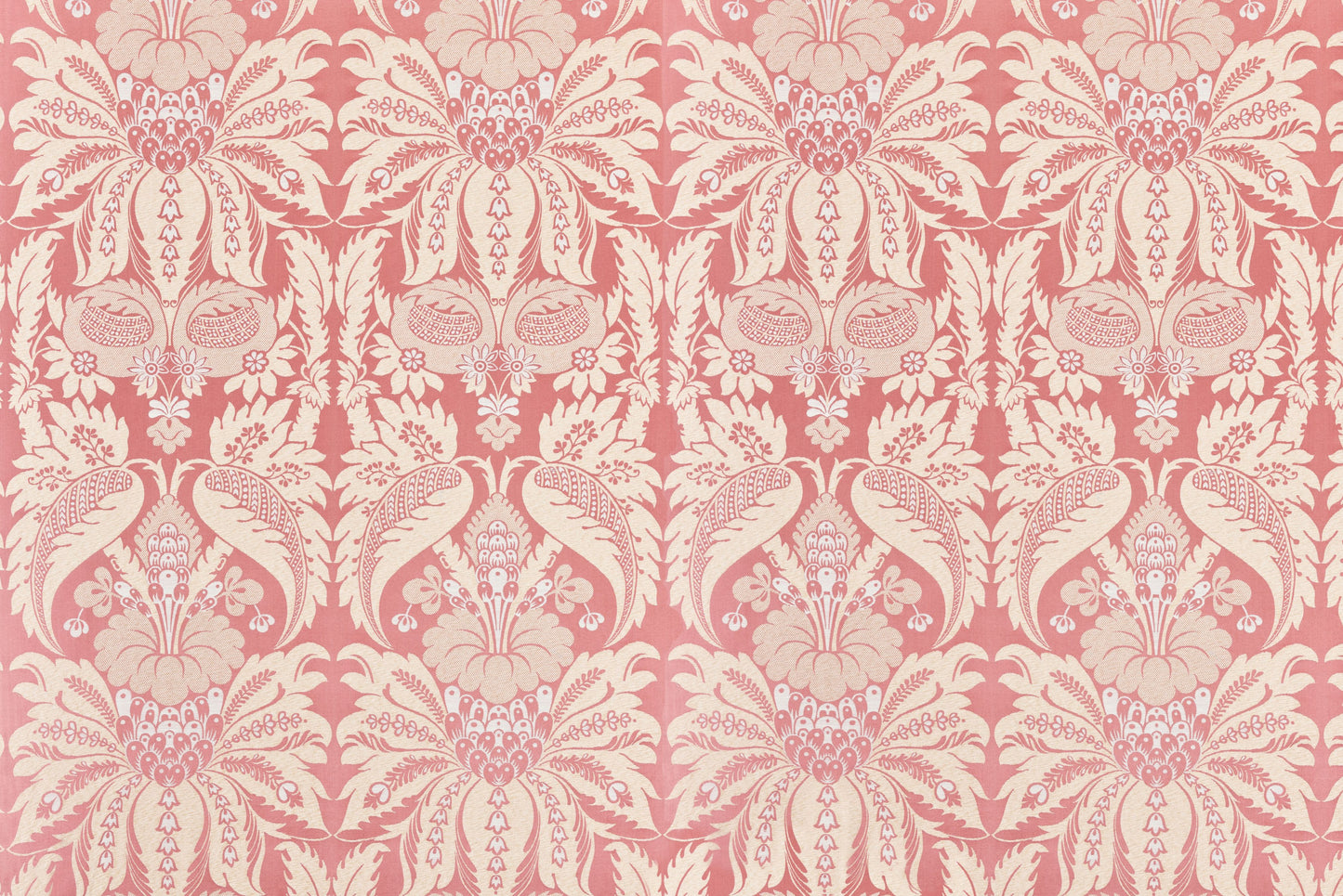 SCALAMANDRE ESTATE DAMASK FABRIC PETAL - PQ 00031865 NEW SKU # PQ18650003