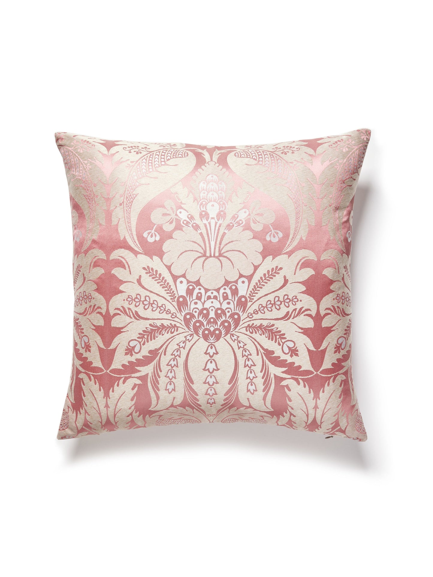 SCALAMANDRE PILLOWS DAMASK SQUARE - PQ 0003SDDK1865 NEW SKU # PQSDDK18650003