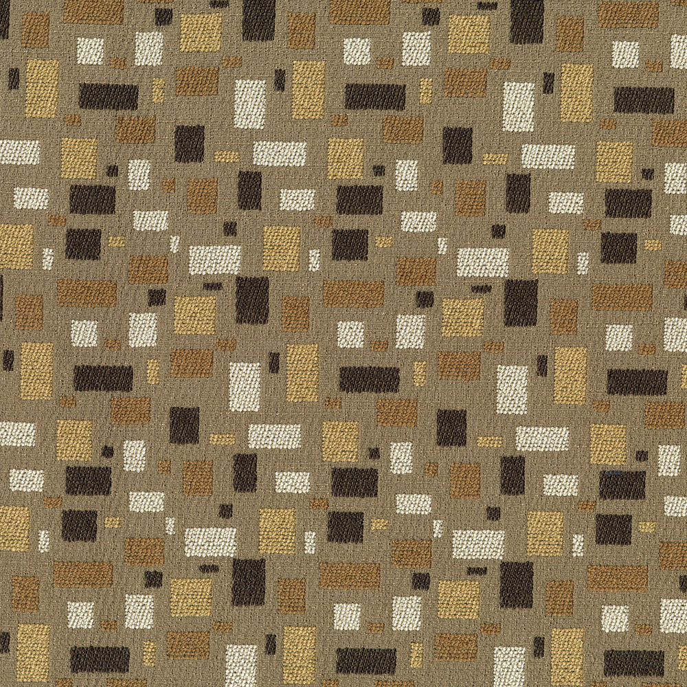 NICHOLASJOHN INC Relude-Brown Geometric Fabric - NJ26-3903