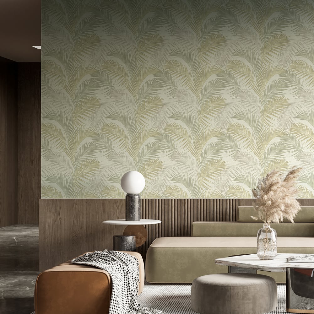 Galerie Wallcoverings Synergy Felce Tonale Galerie Wallcoverings Green - PS33315