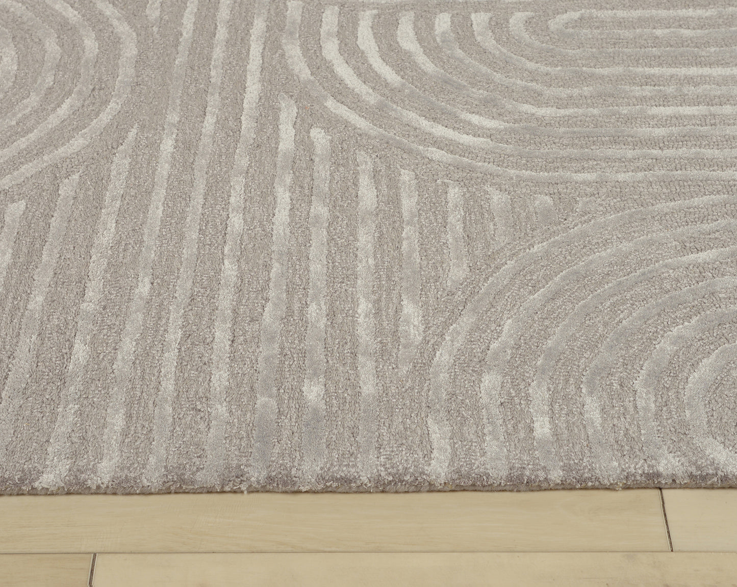 Prism rug, Mid-Century Modern style, 5' x 8'.