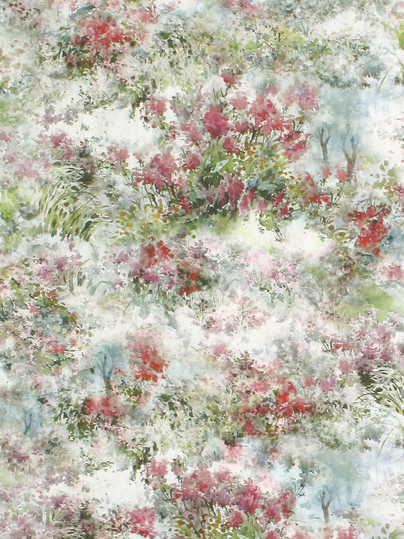 SCALAMANDRE PARC ORIENTAL FABRIC BLUE ORCHID - PS 00013066 NEW SKU # PS30660001