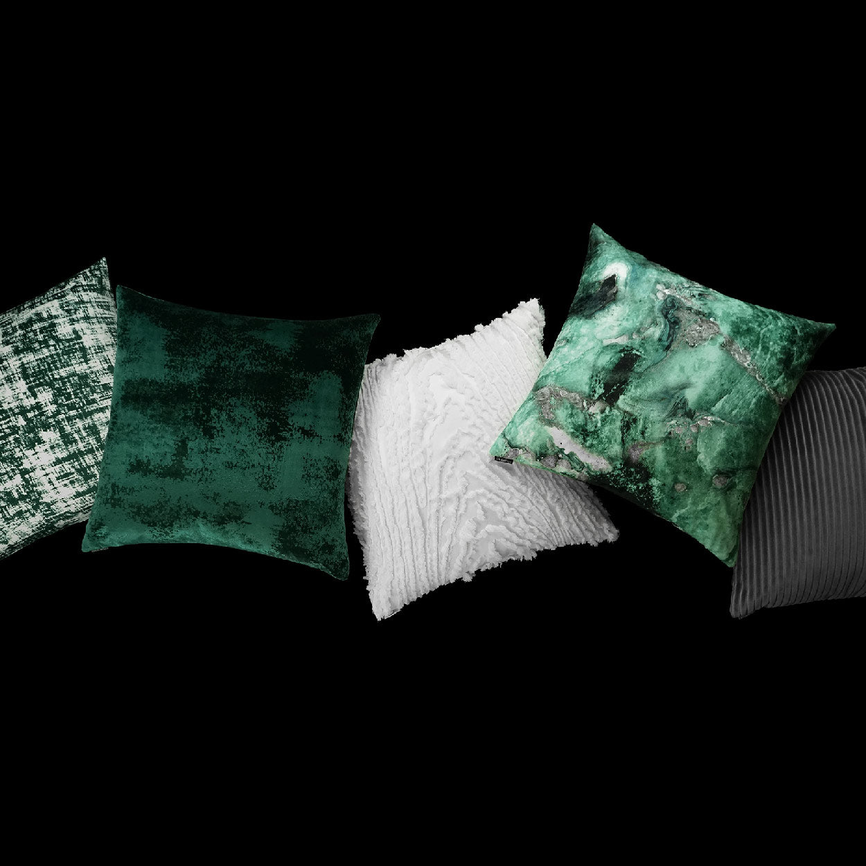 D.V. KAP HOME 24" x 24" Dante Pillow - Forest Modern, Abstract - 3579-F-2424