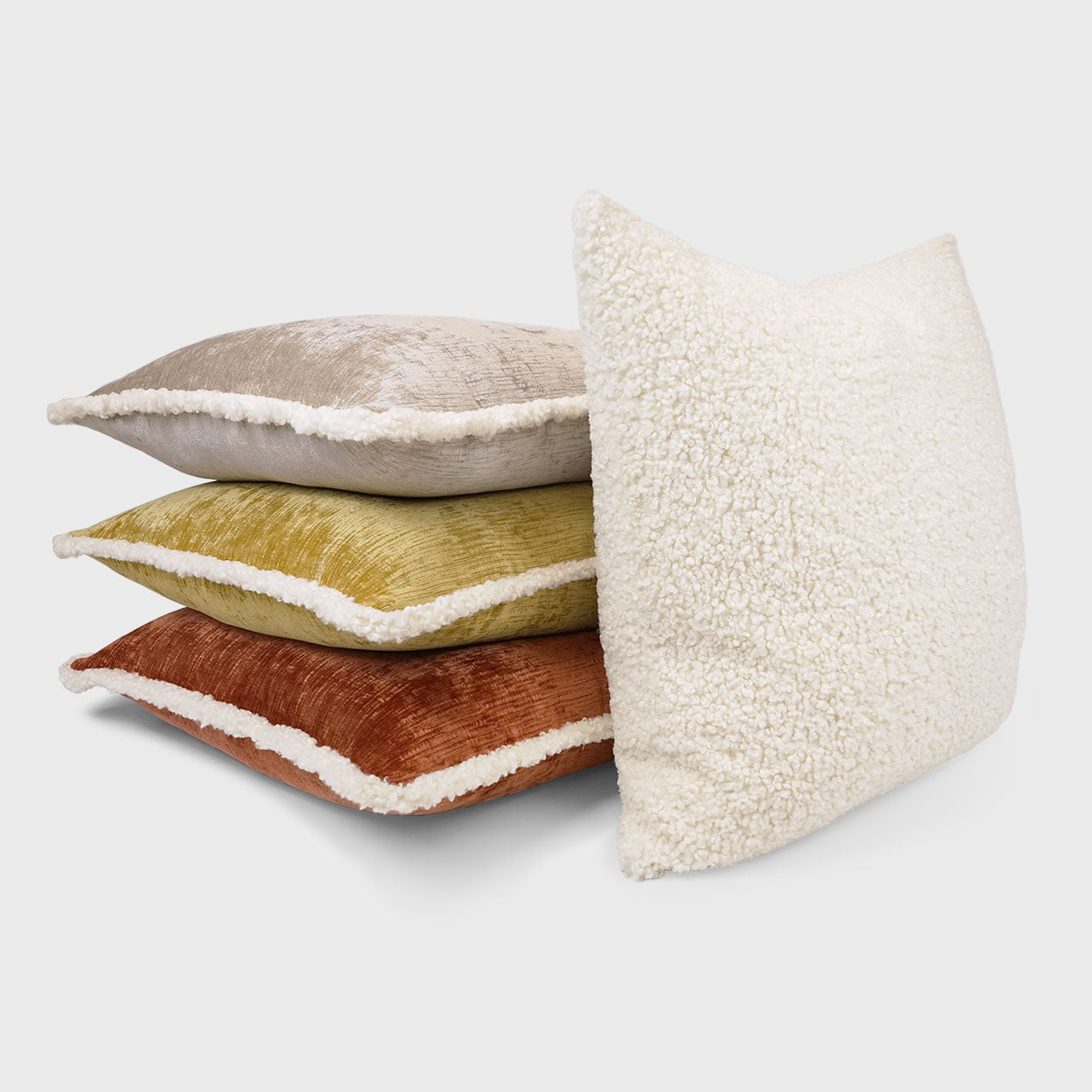 D.V. KAP HOME 24" x 24" Kinney Pillow - Gold Transitional, Solid - 3597-G-2424