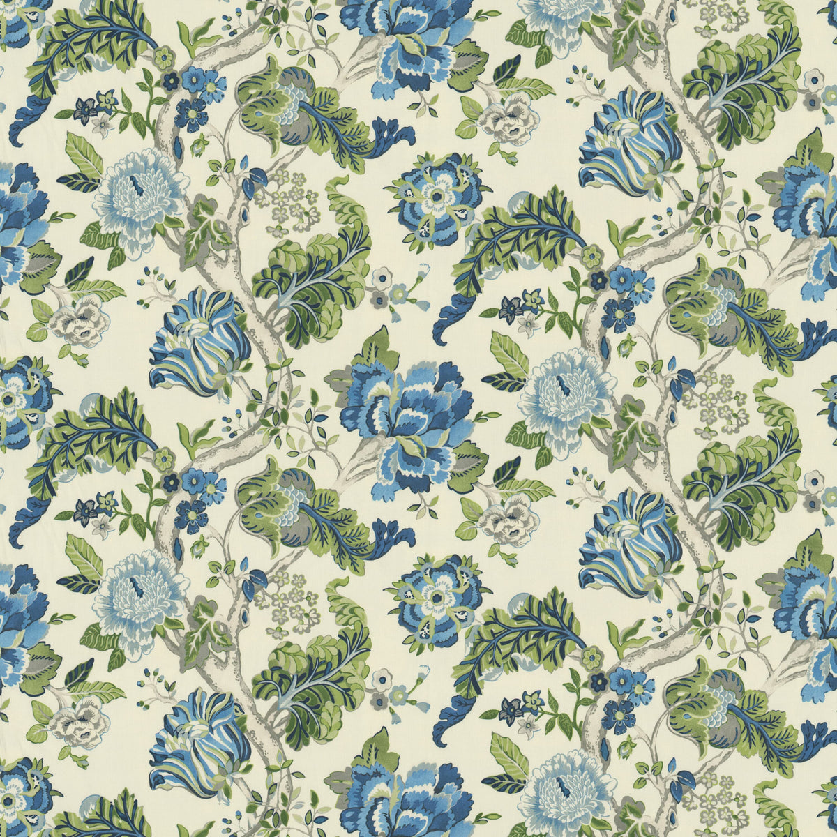 STOUT TEXTILES MULTIPURPOSE,PRINT TRANSITIONAL,, JACOBEAN HAZE,POWDER,STARLIGHT - QUIE-1