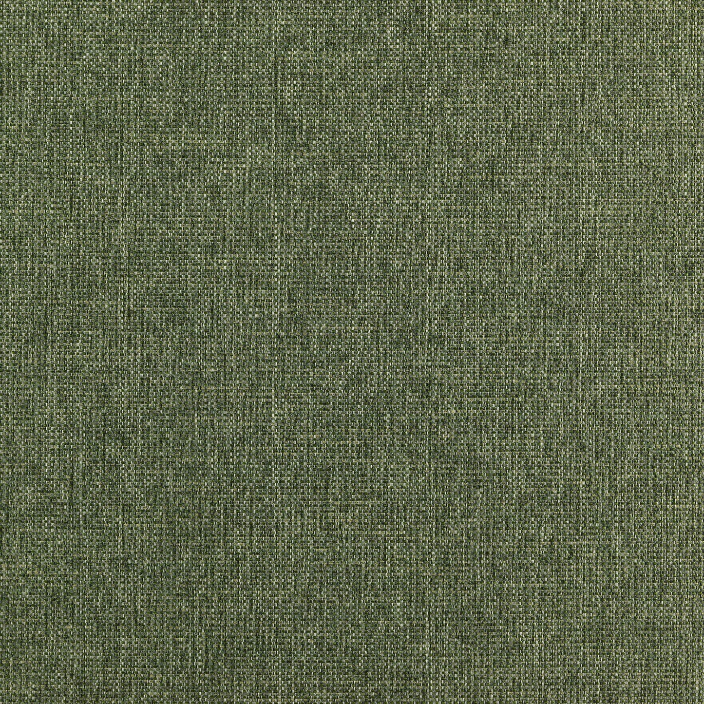 Olive green textured woven fabric swatch with tight weave and subtle heather.