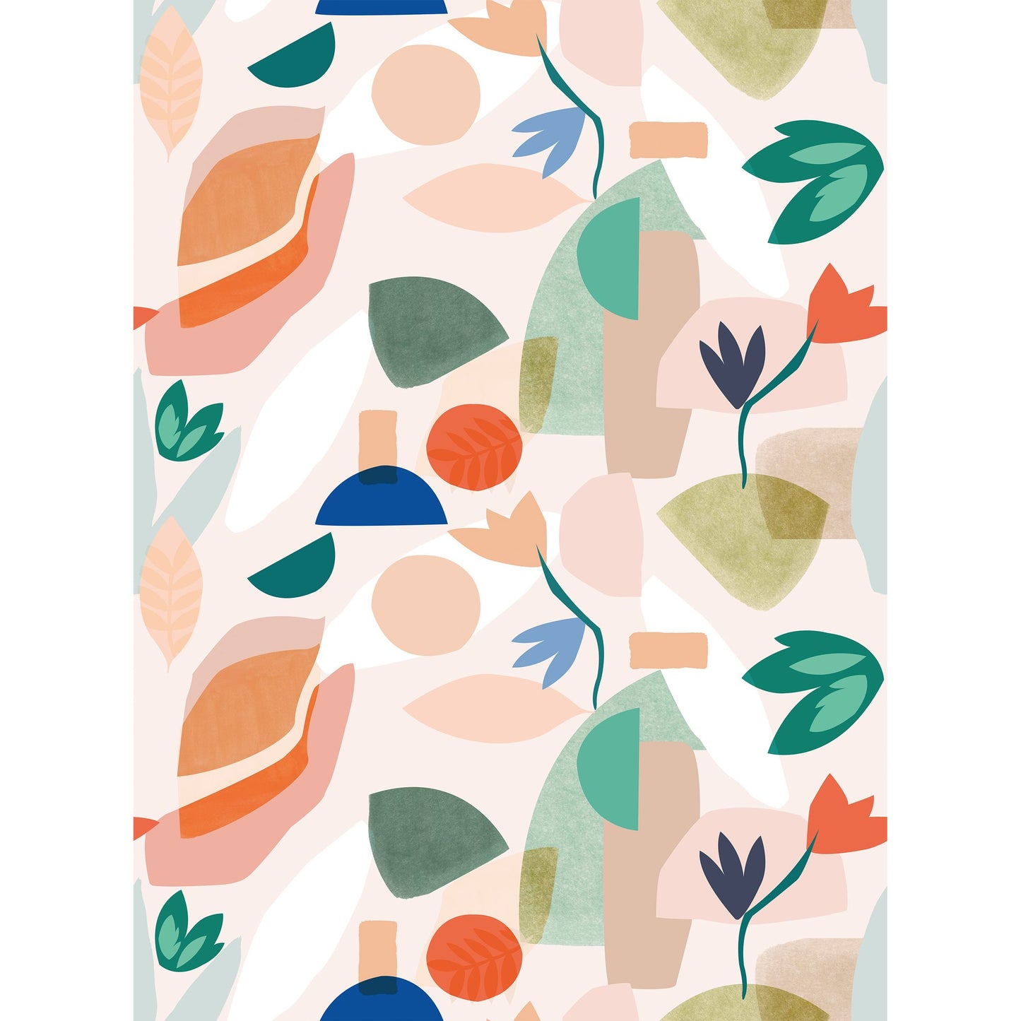 GALERIE WALLCOVERINGS Day Dreamers Pieces Multi - RB254