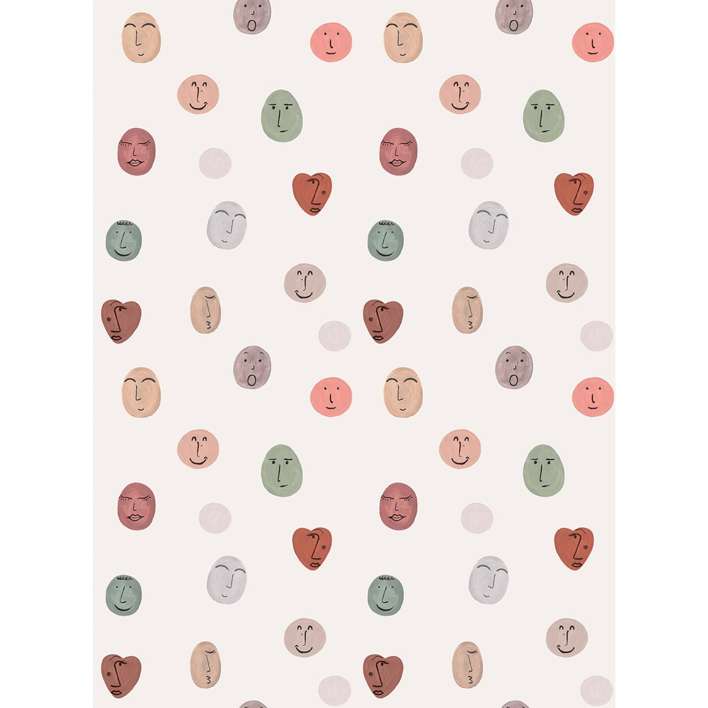 GALERIE WALLCOVERINGS Day Dreamers Smileys Multi - RB307
