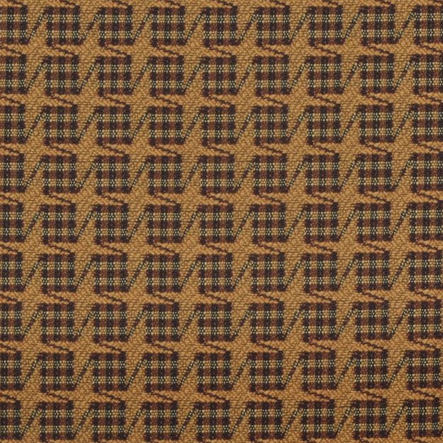 JF Fabrics REDFORD 36 Fabric Traditional,Check Brown Jacquard - 4773136 J3754