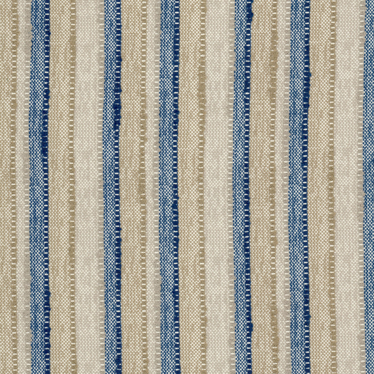 STOUT TEXTILES UPHOLSTERY,TEXTURE TRADITIONAL, STRIPE NAVY - REDR-1
