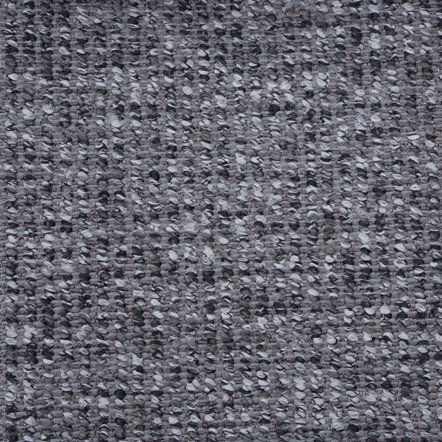 JF Fabrics Crypton REINFORCE 98 Fabric Plain, Texture Black, Grey Boucle - 8947598 J8911