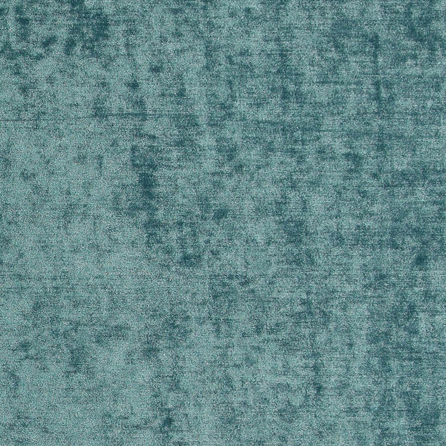 Blue chenille fabric texture with soft nap and mottled finish.