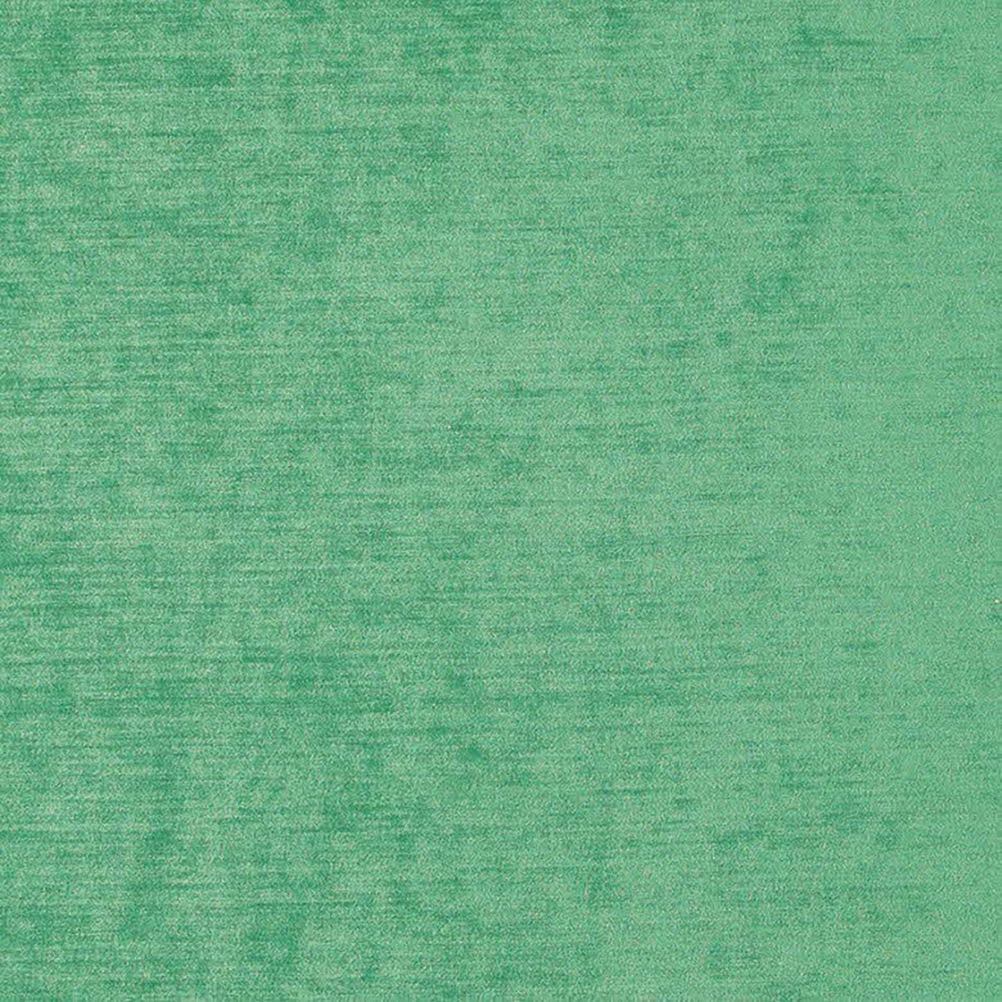 Green heathered chenille fabric texture, soft plush look.