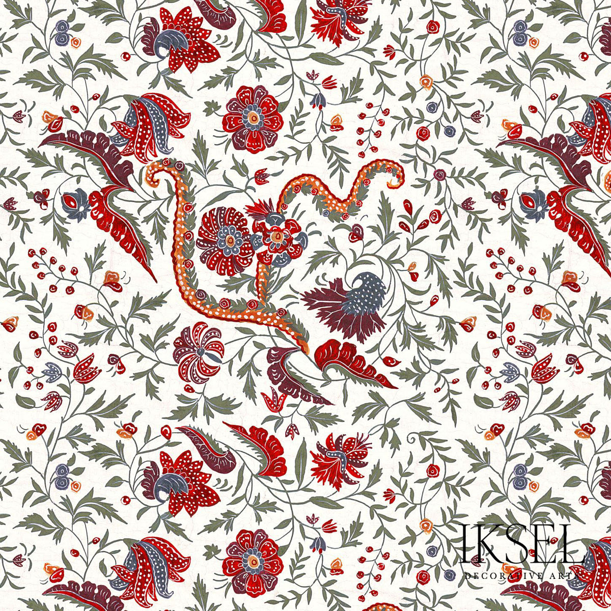 SCHUMACHER IKSEL INDIENNE PRINTS PRINTS RED - RF306CR52